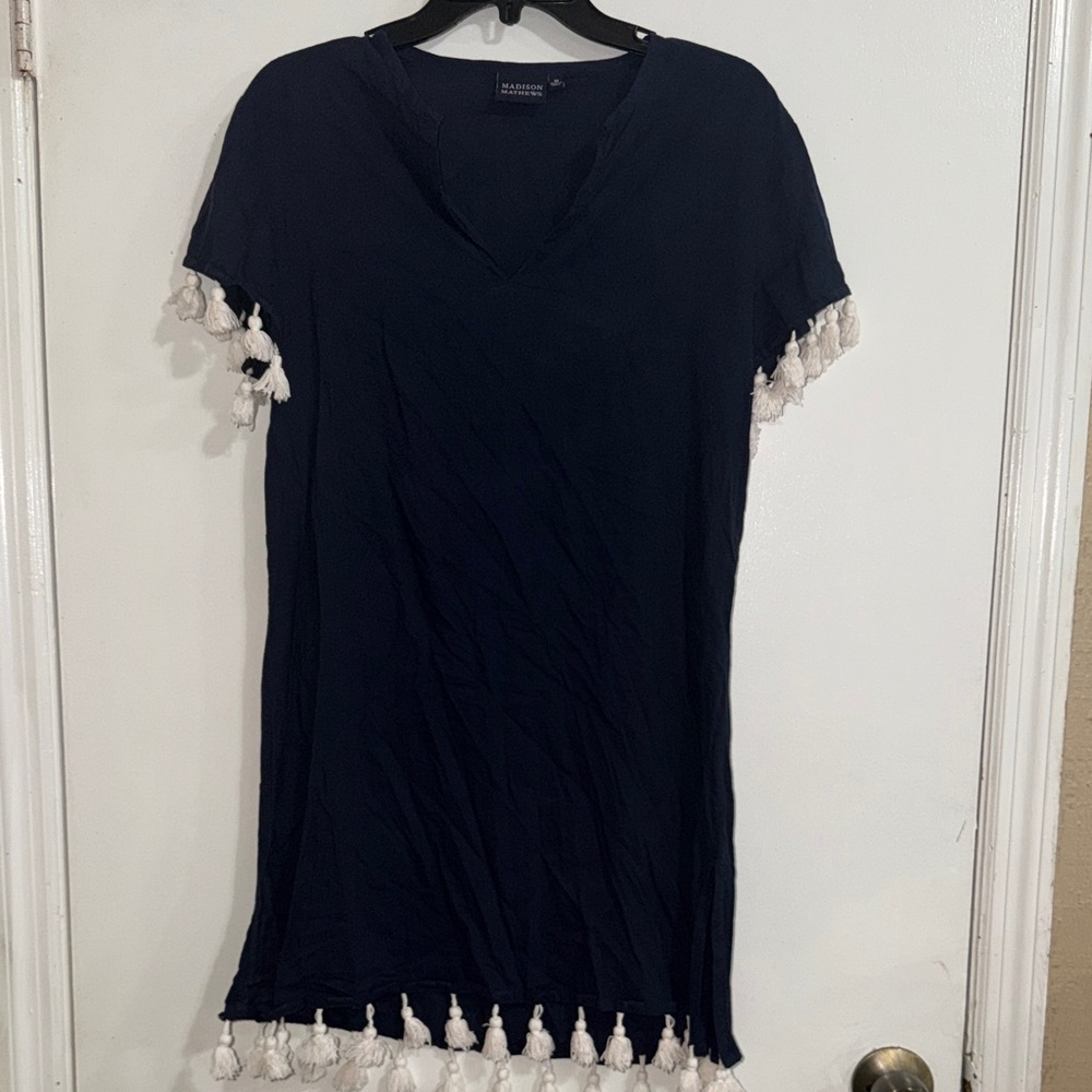 Madison Mathews Blue Garment